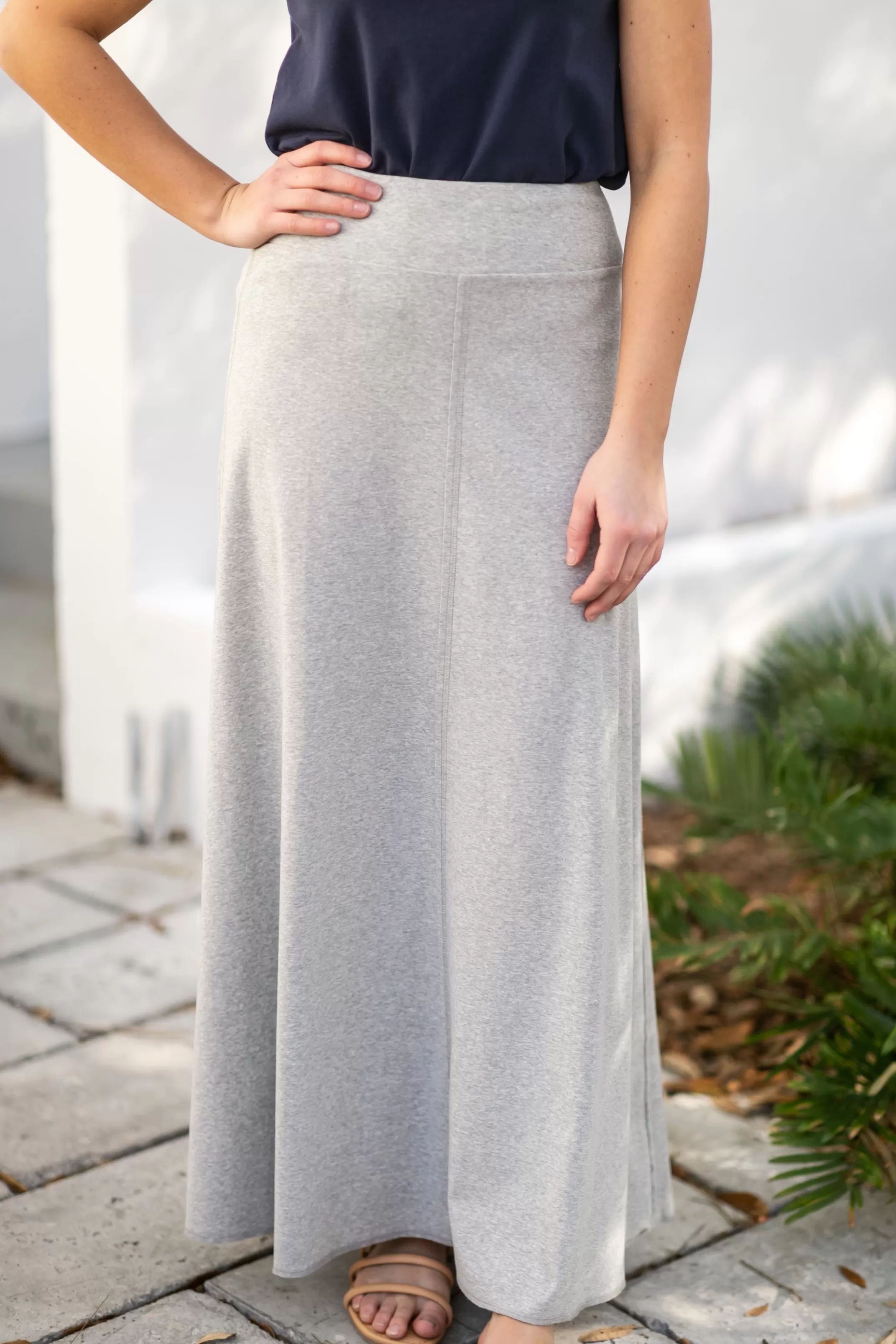Outlet Allison Knit Maxi Skirt Women Maternity Friendly