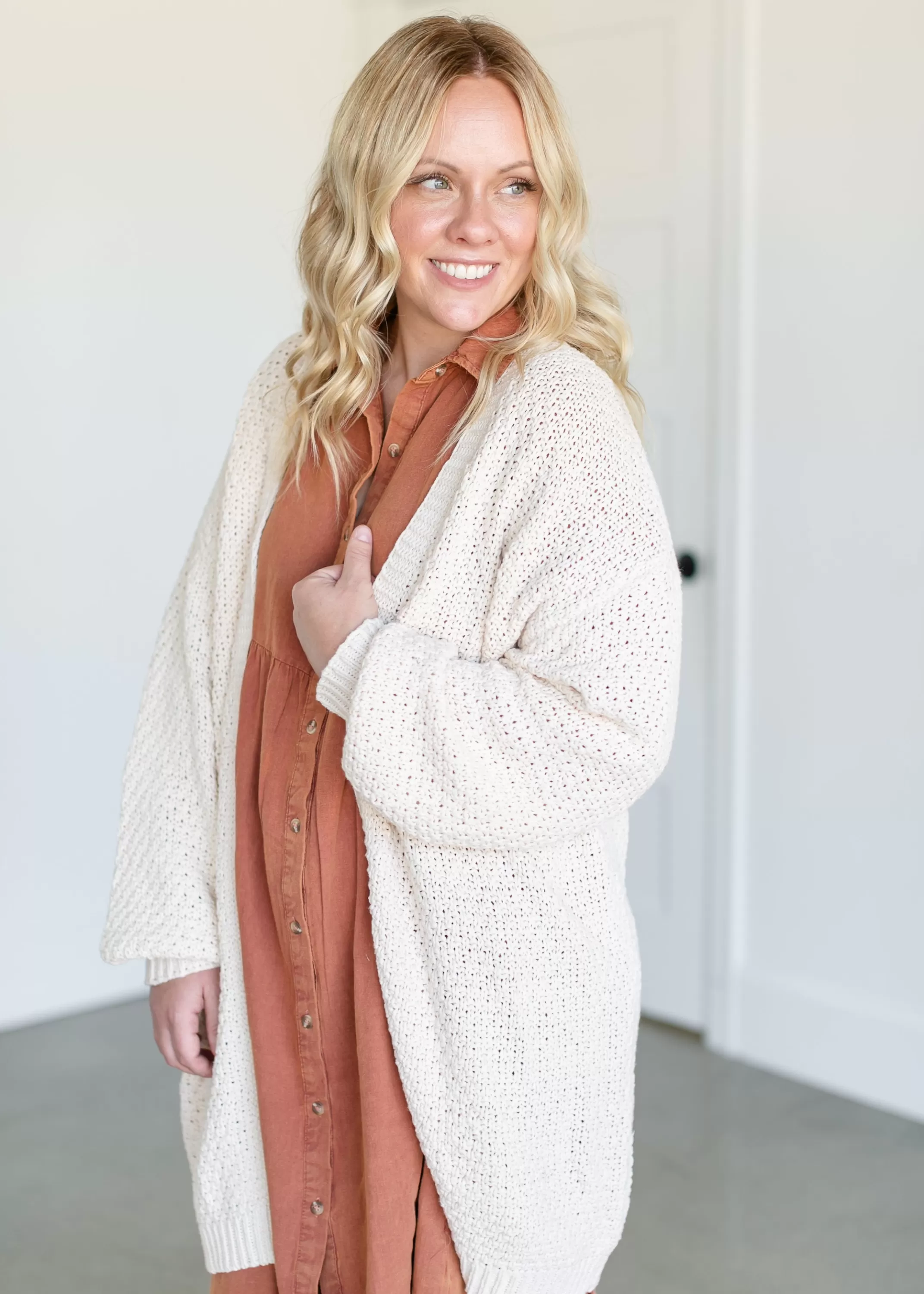 Best Sale Chunky Long Oversized Cardigan Women Plus Size