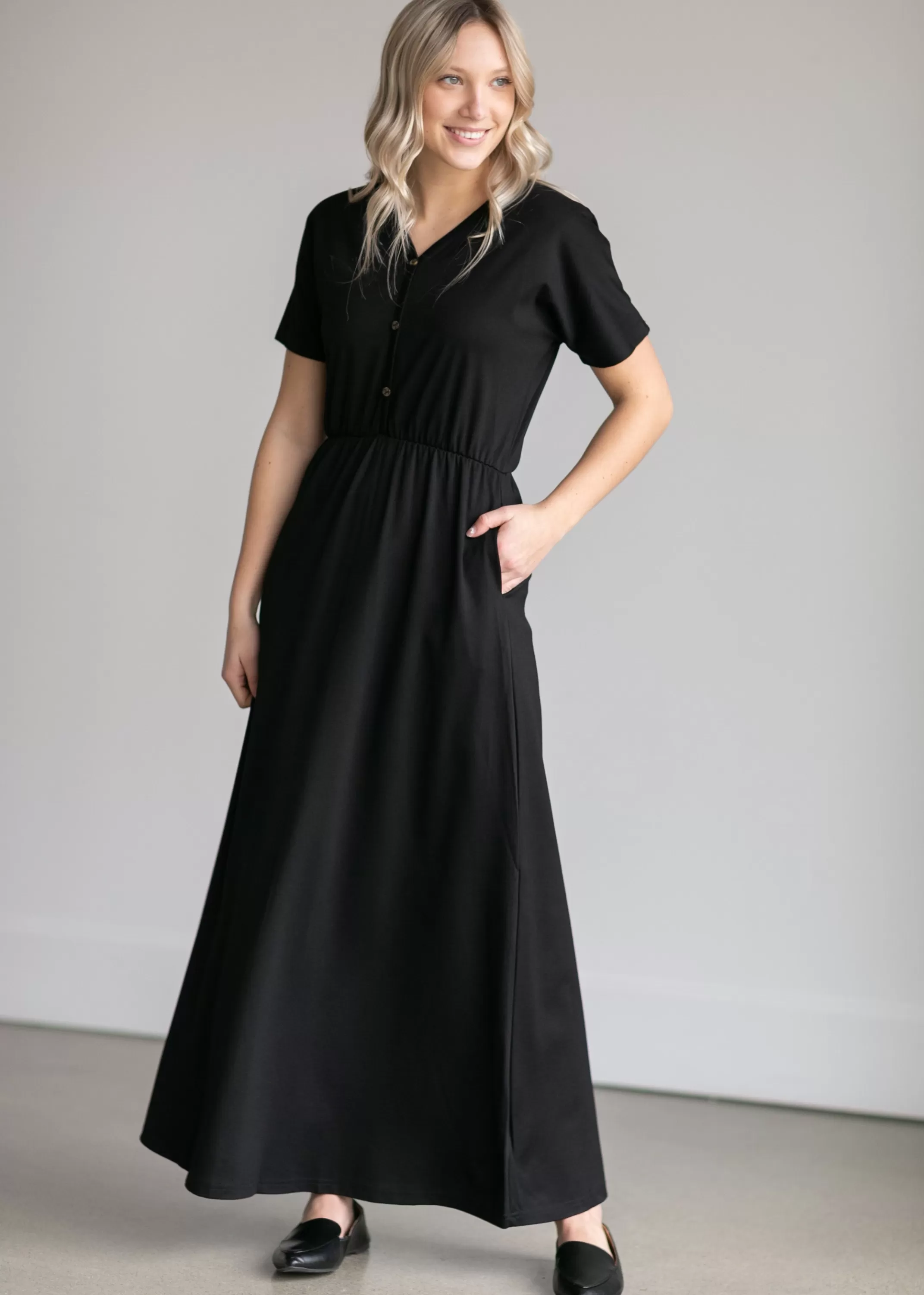 New Ella Cinched Waist Maxi Dress Women Plus Size