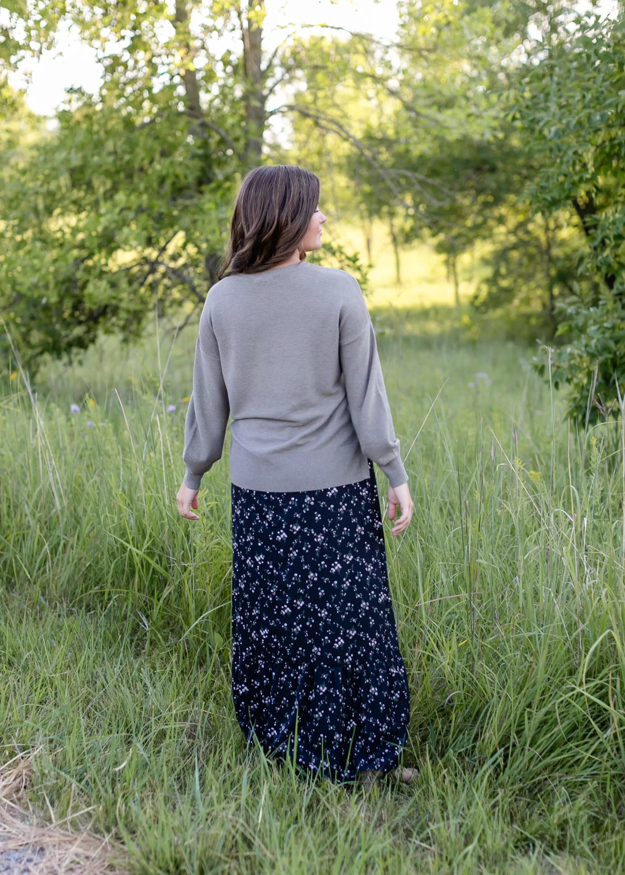 Best Sale Havyn Floral Lined Maxi Skirt Women Plus Size