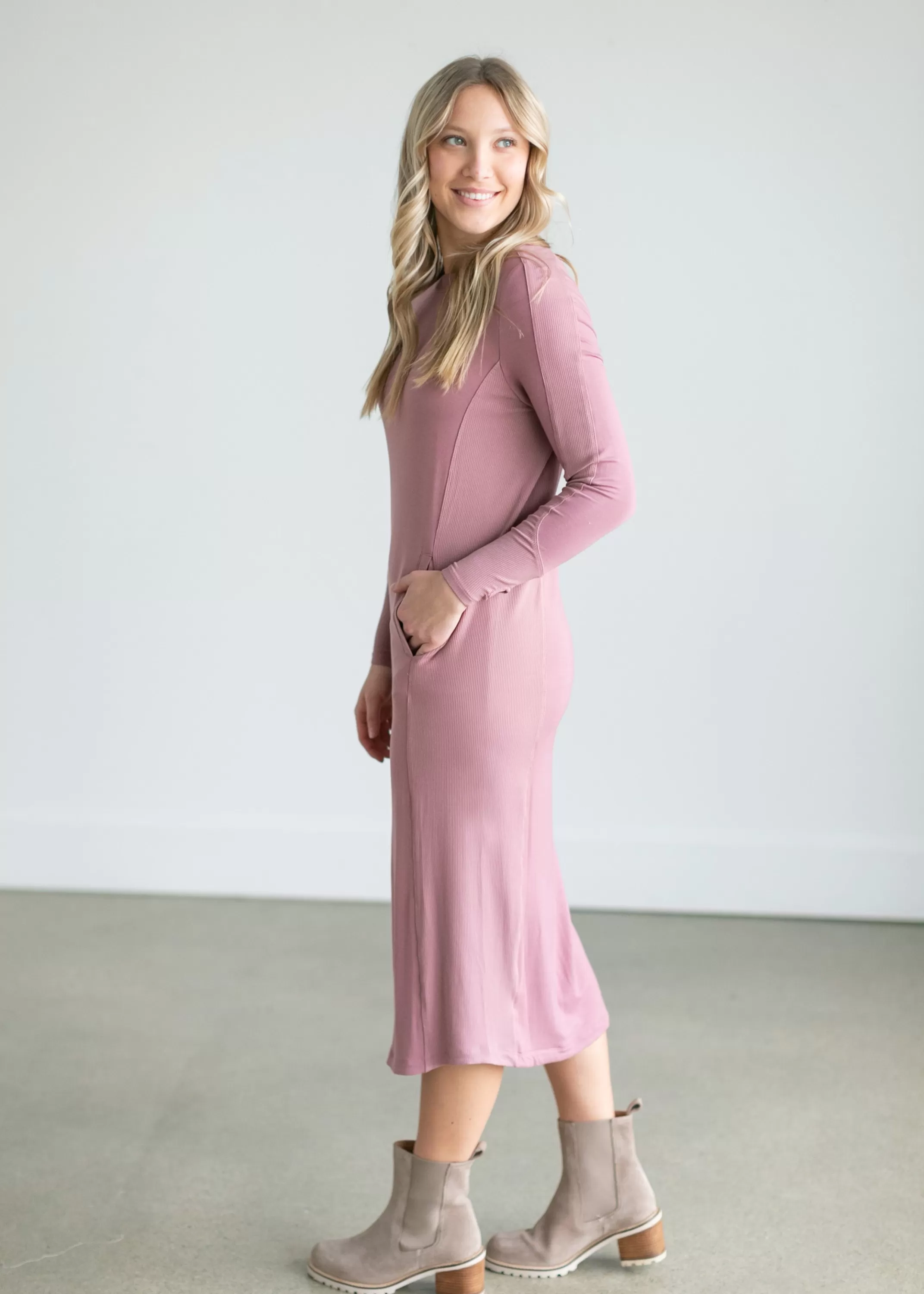 Store Hayden Paloma Pink Midi Dress Women Plus Size