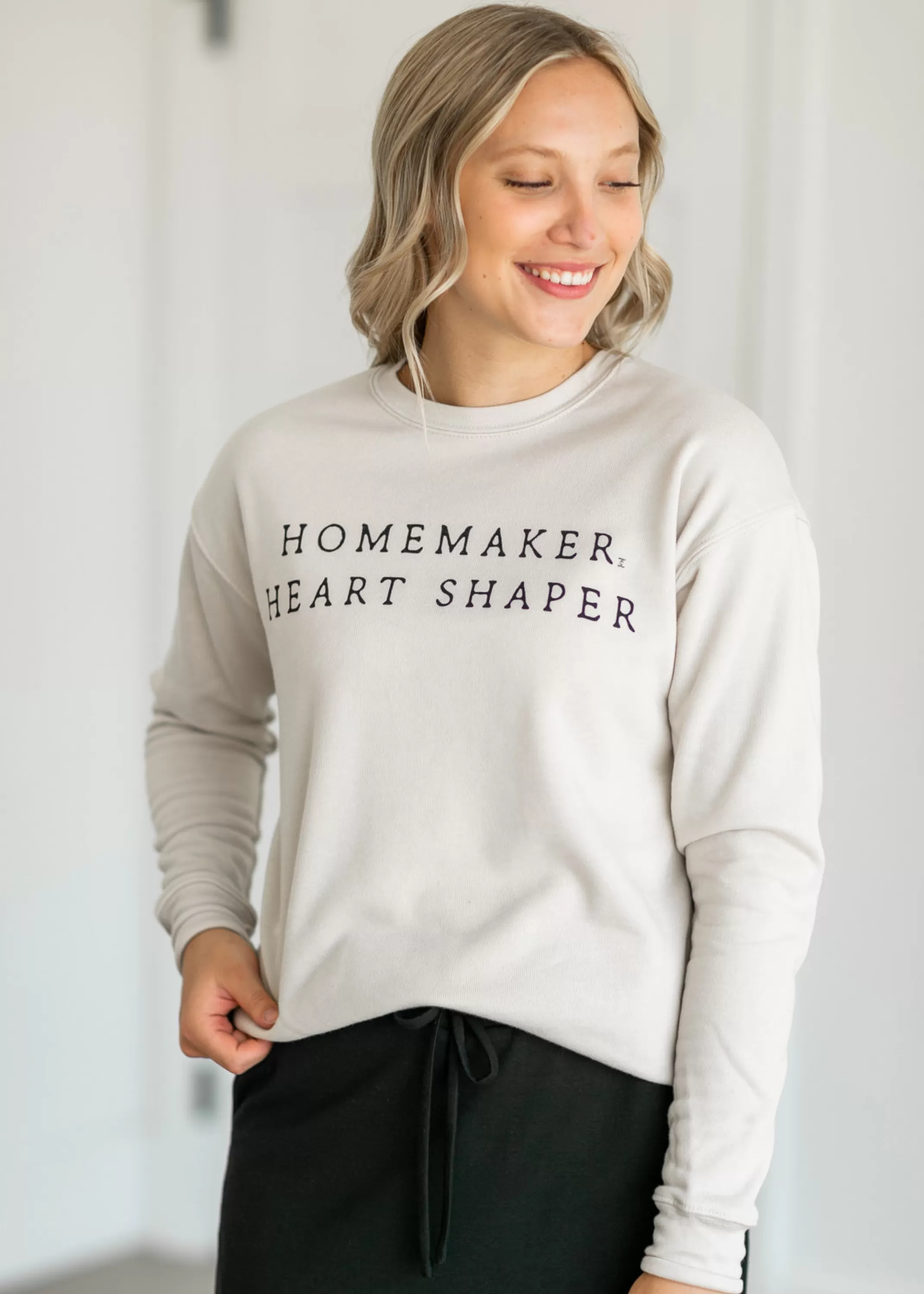 Cheap Homemaker Crewneck Sweatshirt Women Plus Size