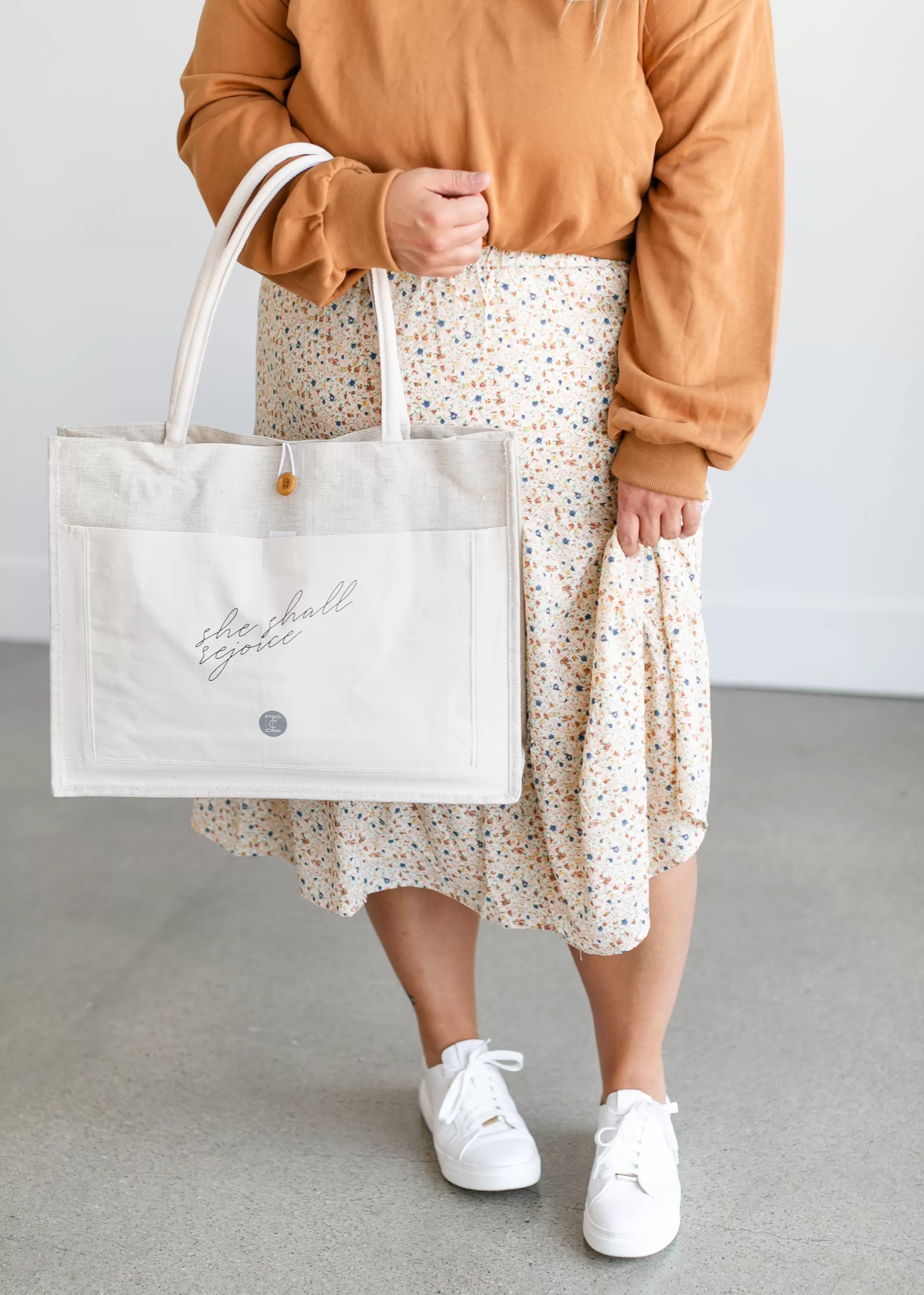 Hot Inherit Rejoice Linen Tote Women Accessories