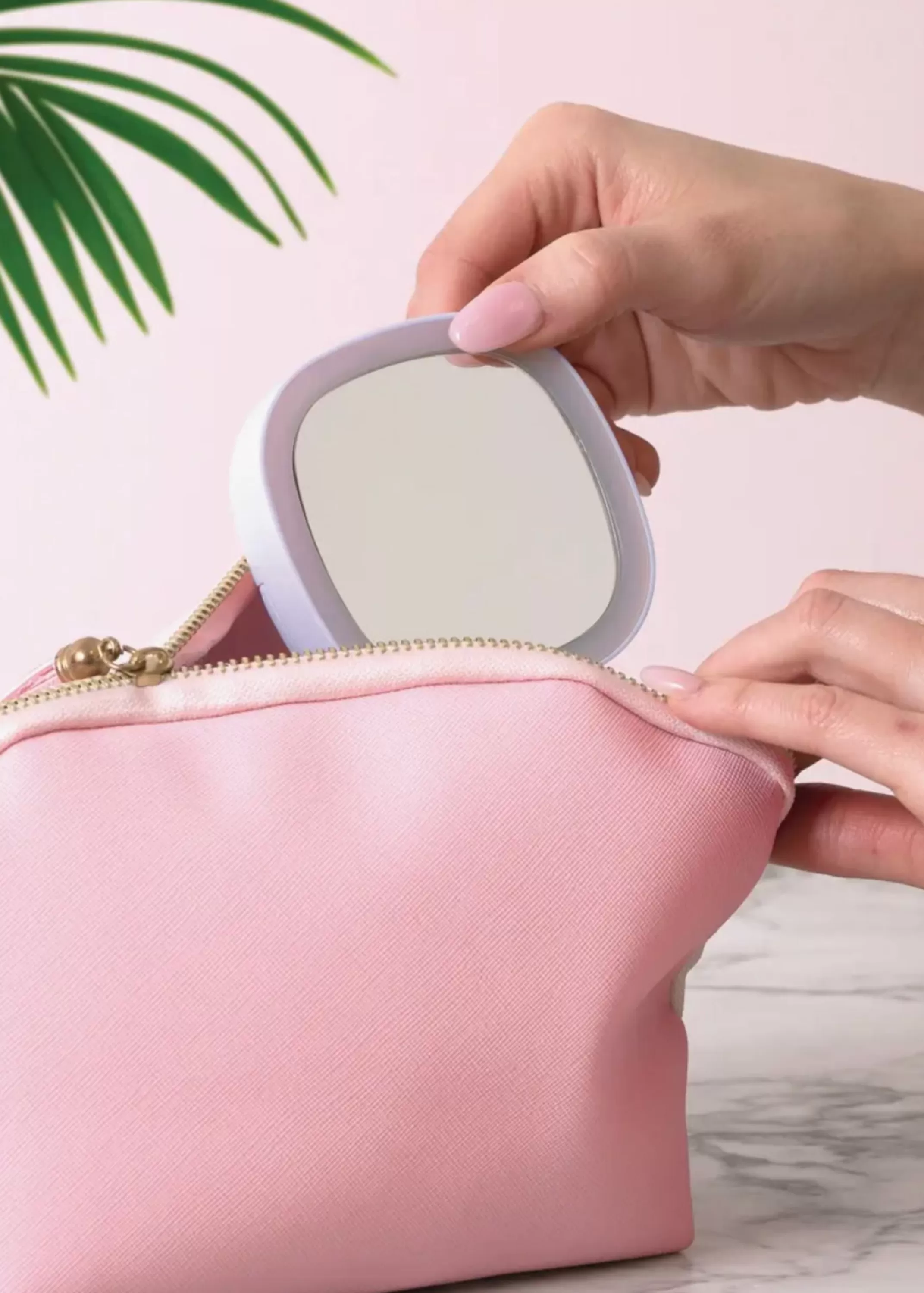 Store Led Light Up Mini Mirror Women Accessories