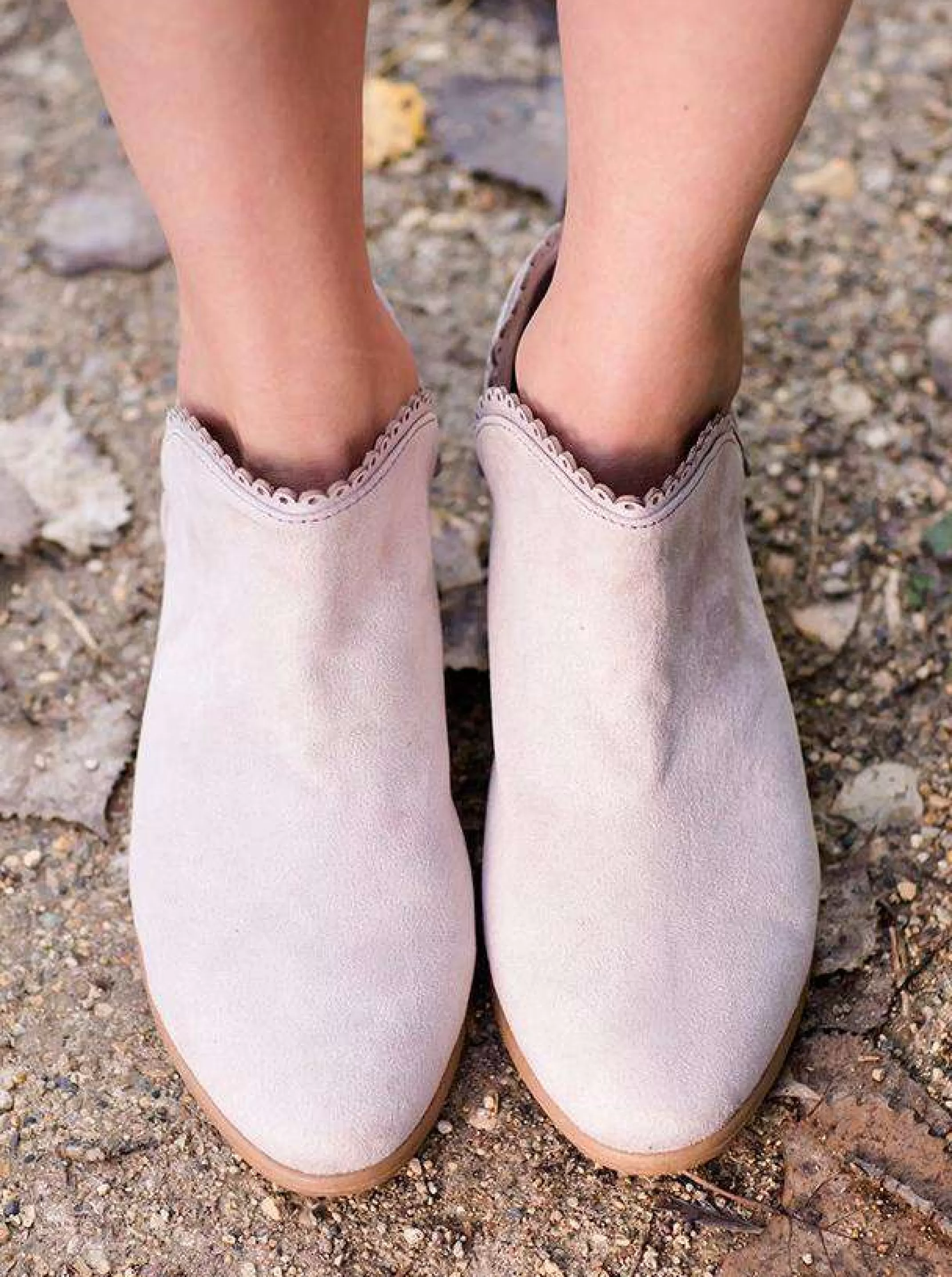 Outlet Modest Women's Suede Ankle Boot | Inherit Clothing Company Women Shoes