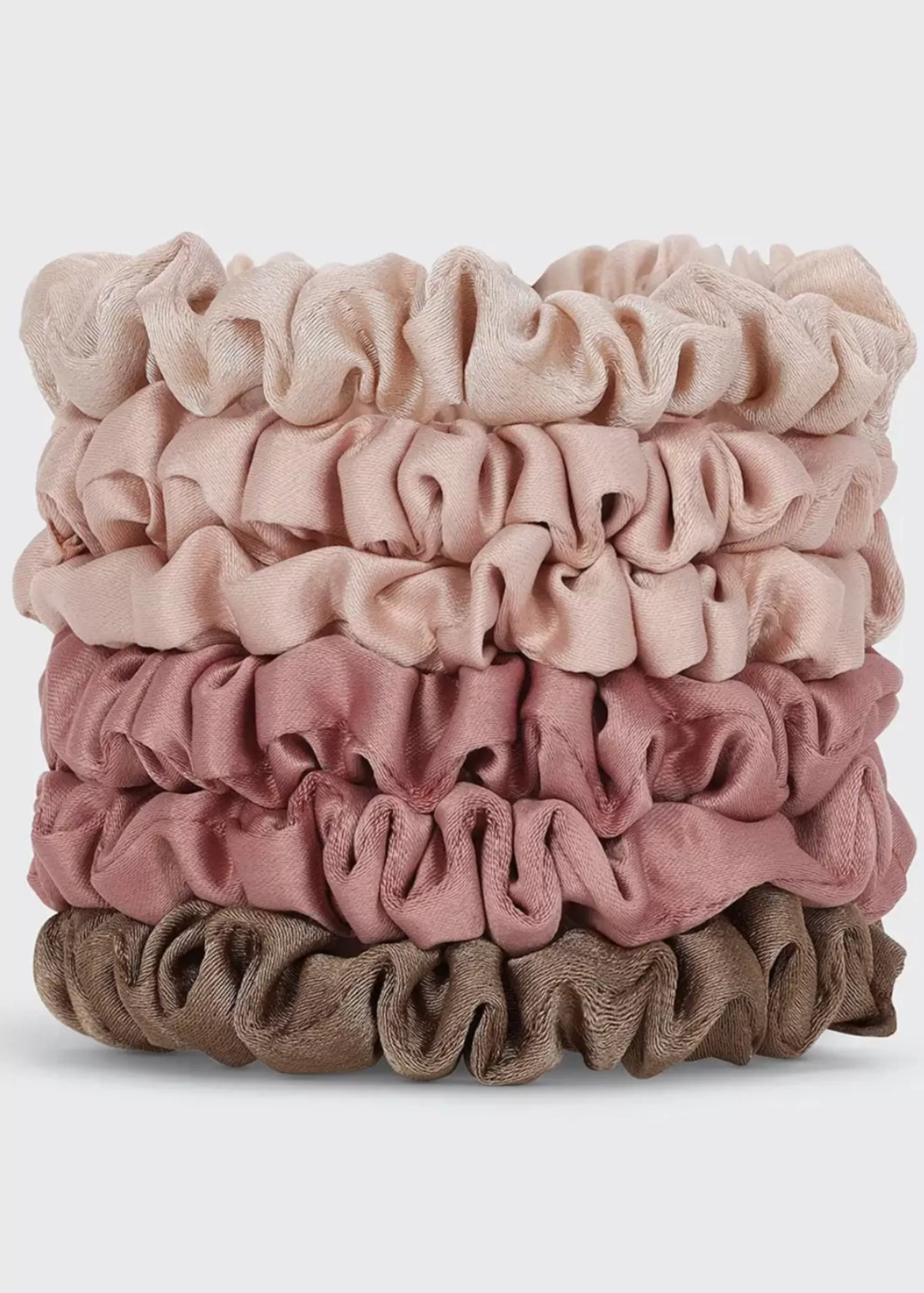 Cheap Satin Scrunchie 6Pc Set Women Accessories