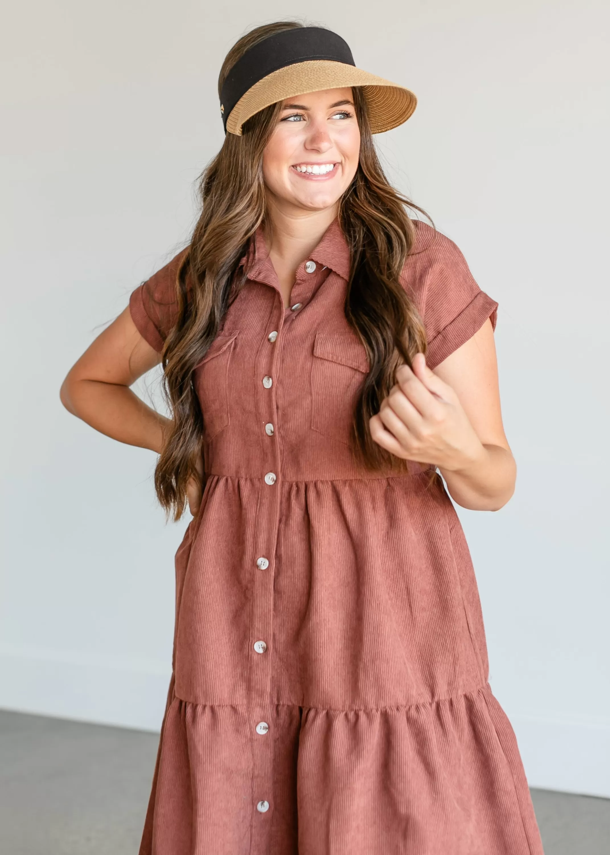Sale Straw Brim Cotton Band Sun Visor Women Accessories