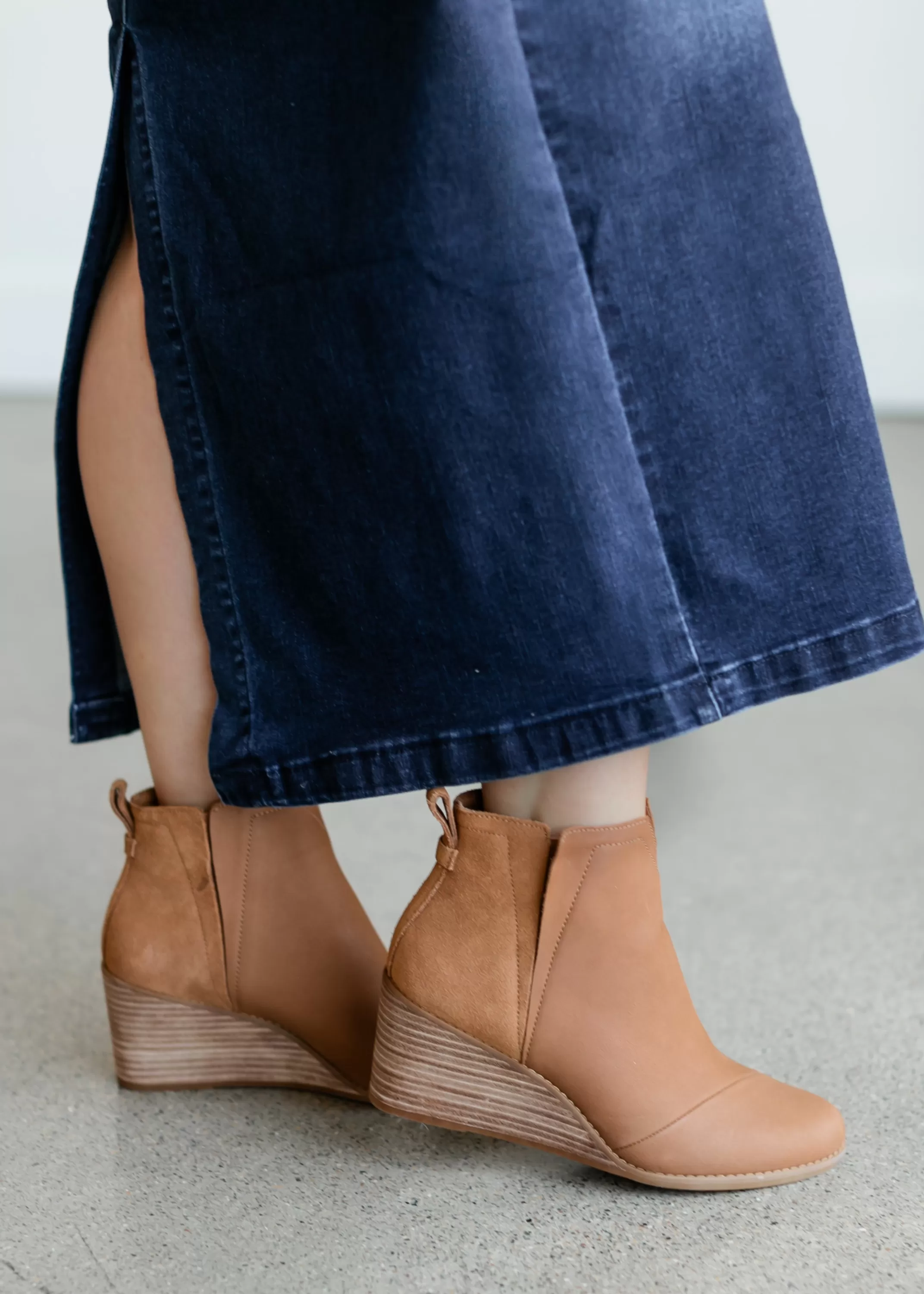 Hot Clare Wedge Bootie Women Shoes